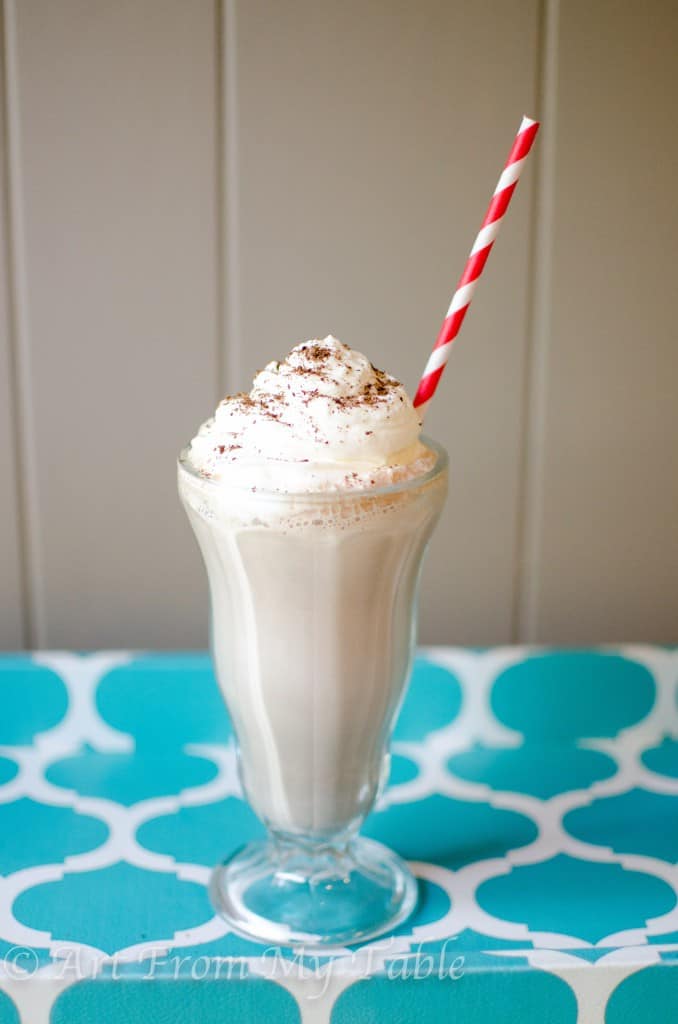 Salted Caramel Chocolate Milkshake