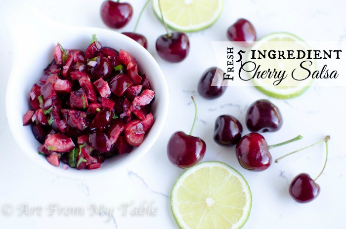 salsa aux cerises