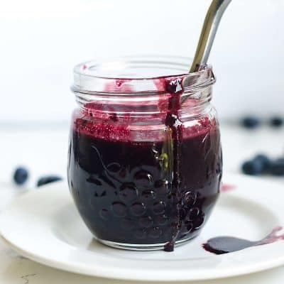 Blueberry Balsamic Vinaigrette Recipe | Art From My Table