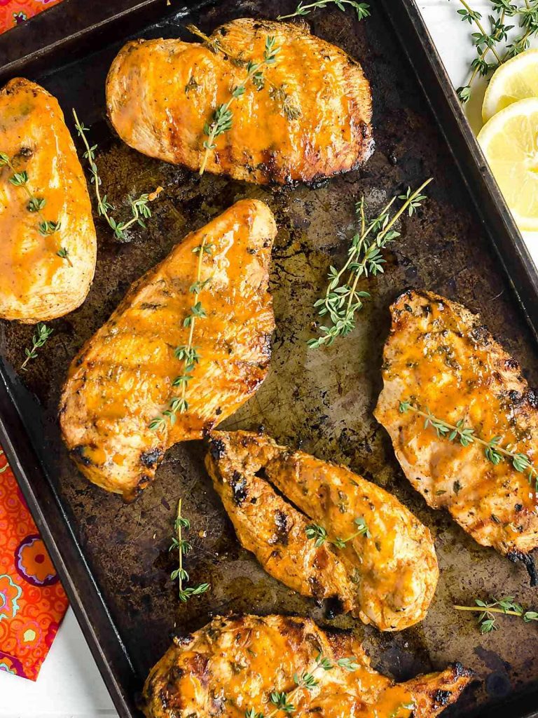 savory easy grilled chicken marinade