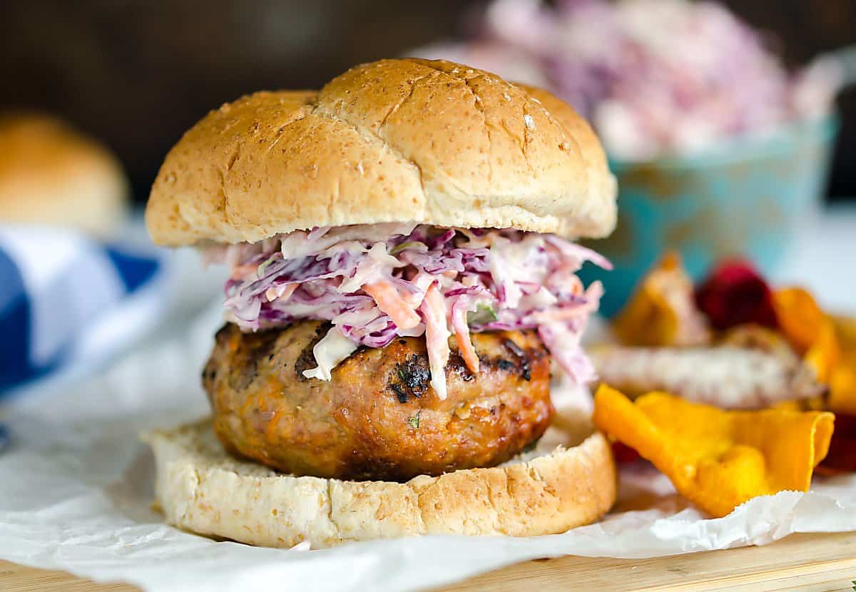 Healthy Turkey Burgers - This Healthy Table