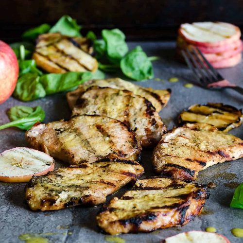 Grilled Apple Cider Pork Chops Fall Food Is The Best Food