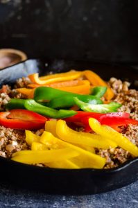 Low Carb Unstuffed Peppers Skillet | Art From My Table