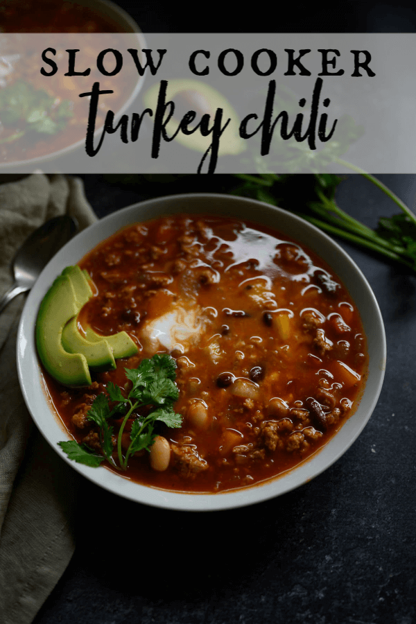 Crockpot Ground Turkey Chili - Healthy Seasonal Recipes