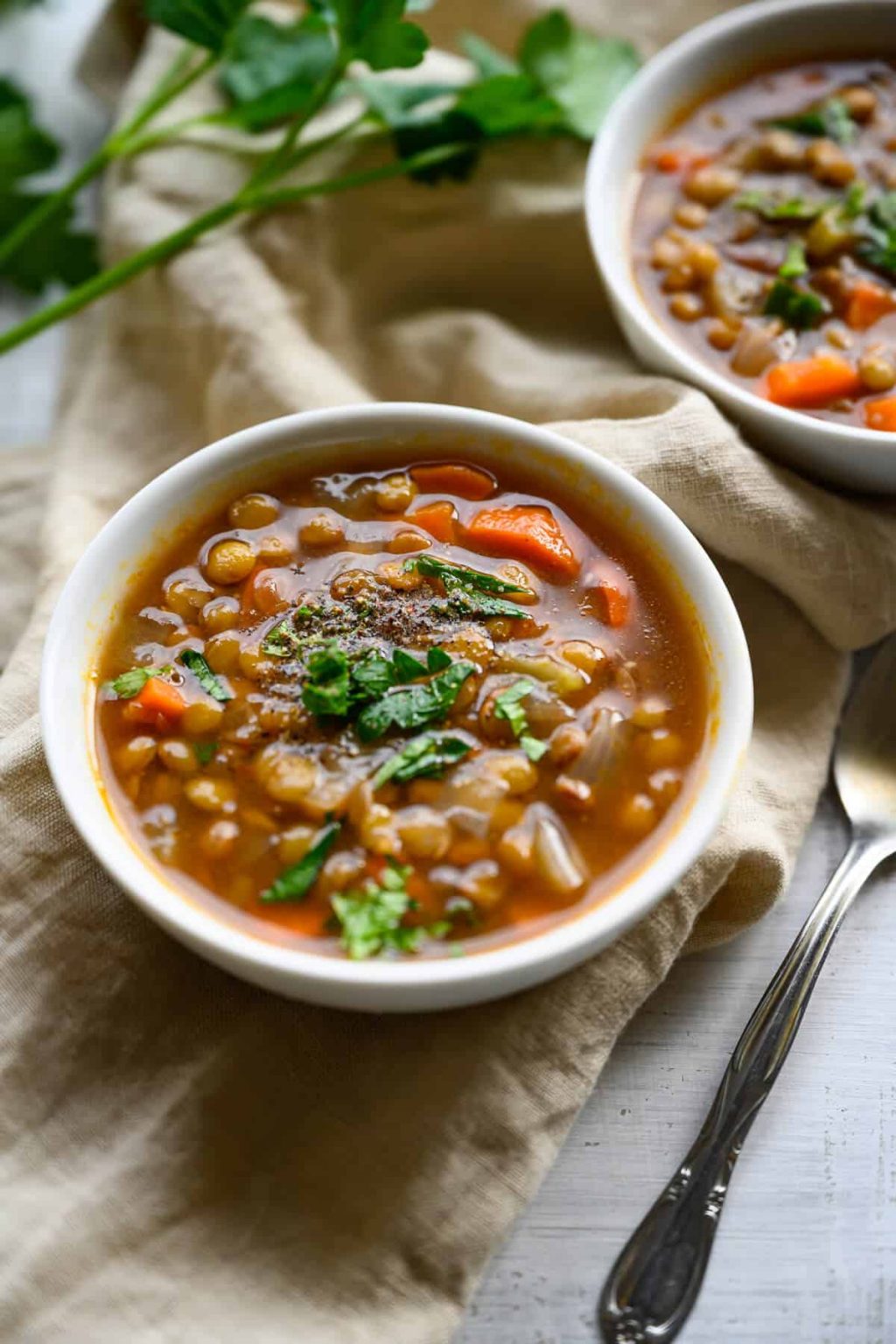 Easy Lentil Soup (Super Delicious!) | Art From My Table