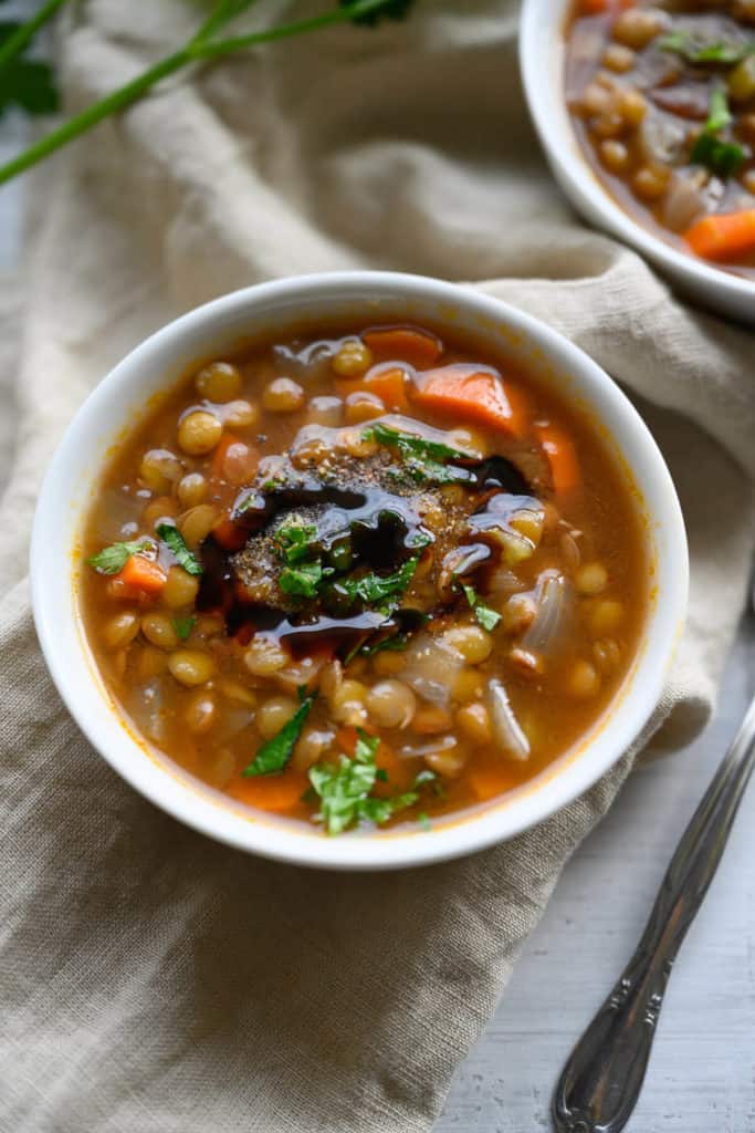 Easy Lentil Soup (Super Delicious!) | Art From My Table