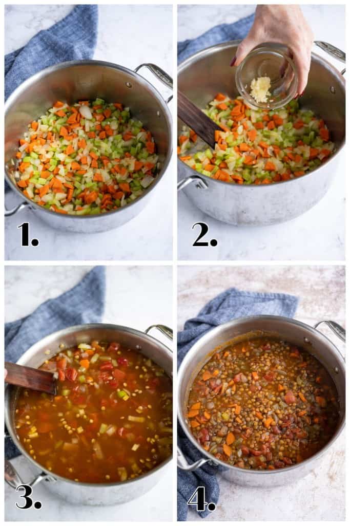 Easy Lentil Soup (Super Delicious!) | Art From My Table