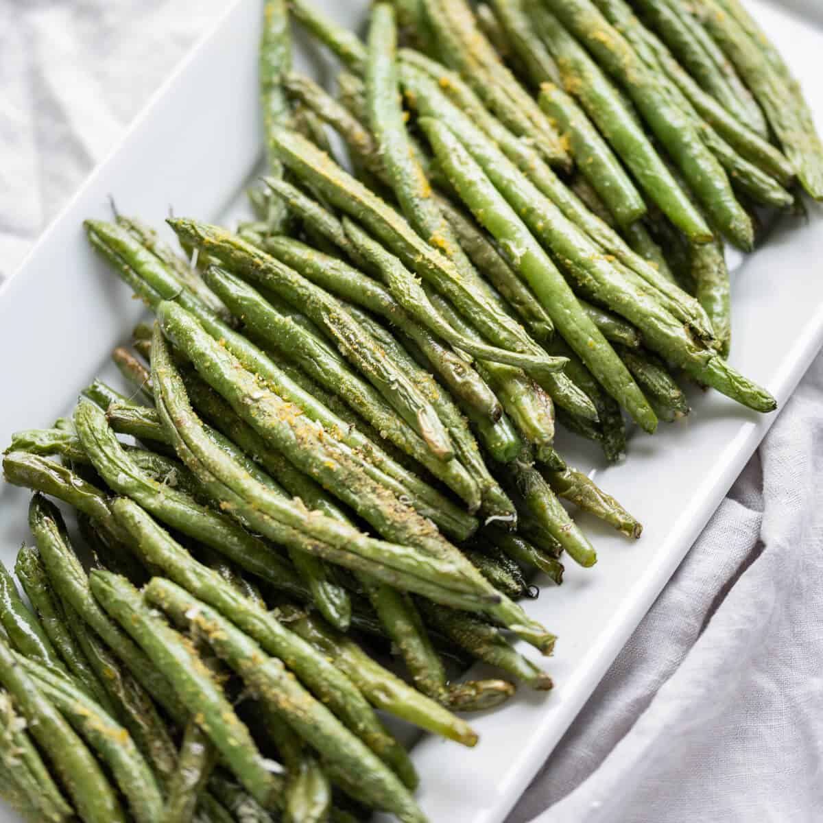 Easy Seasoning for Frozen Green Beans - Thyme For The Table