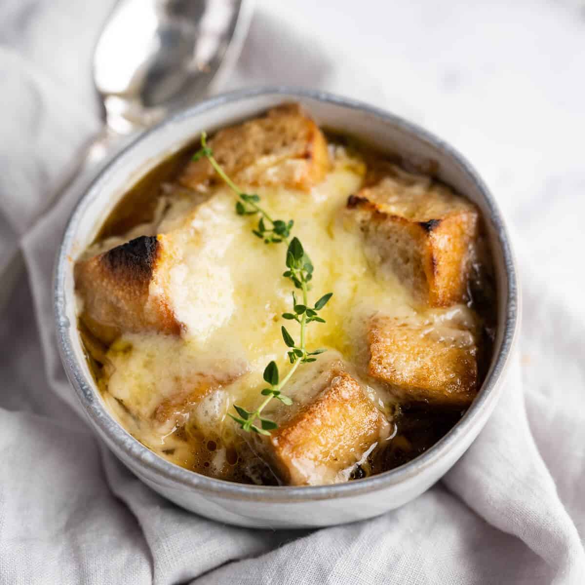 Copycat Panera French Onion Soup - Art From My Table