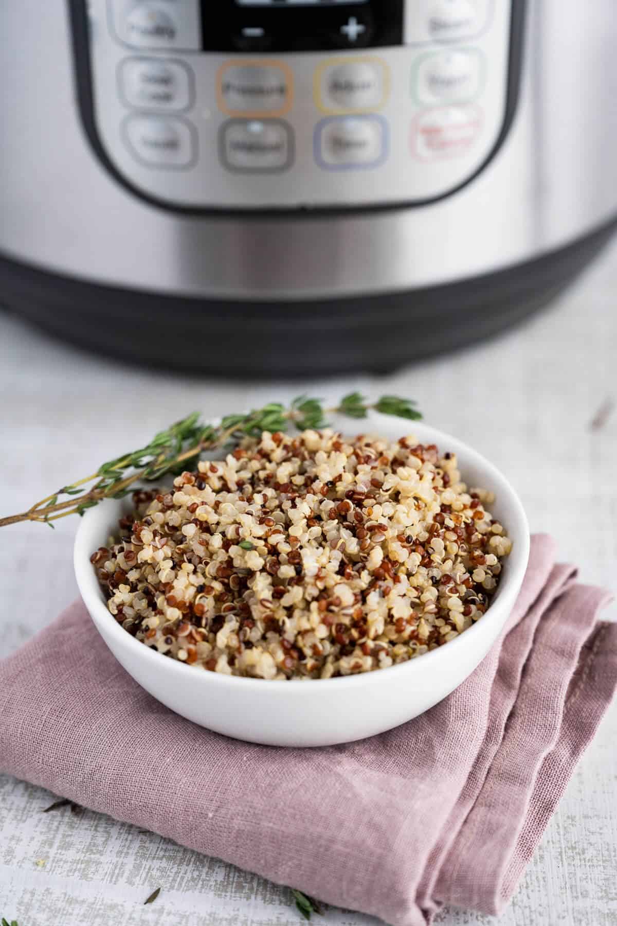 Instant Pot Cooking Times for Rice, Quinoa, and Other Grains