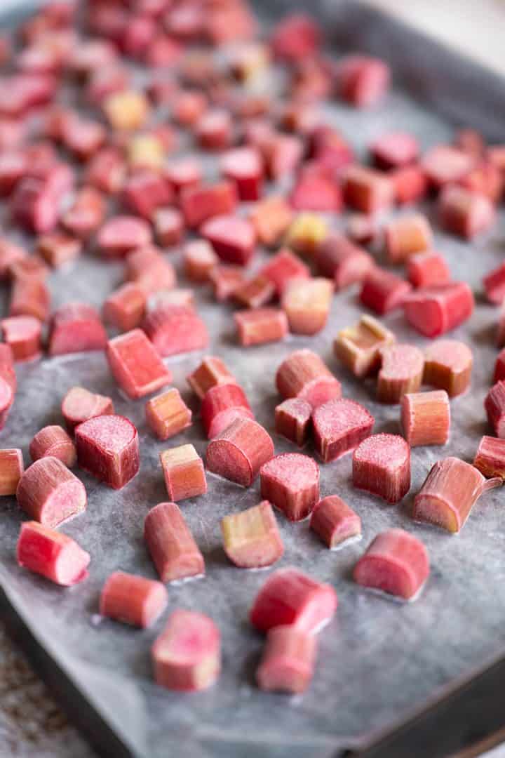 How To Freeze Rhubarb - Art From My Table