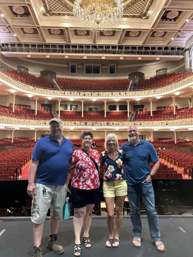 Music Hall from the stage.